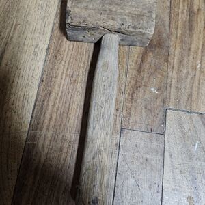 Rustic Wooden Mallet for Home Kitchen